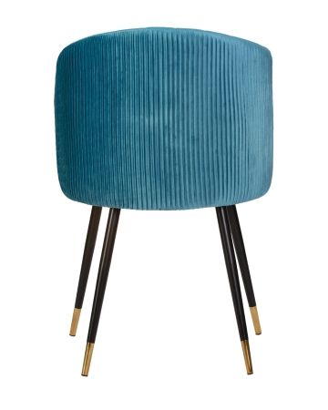 Стул обеденный MARY морская волна велюр 1922-7
