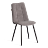 Стул обеденный Asti серый, ткань и металл, мягкое сиденье, без подлокотников Стул обеденный Asti серый, ткань и металл, мягкое сиденье, без подлокотников