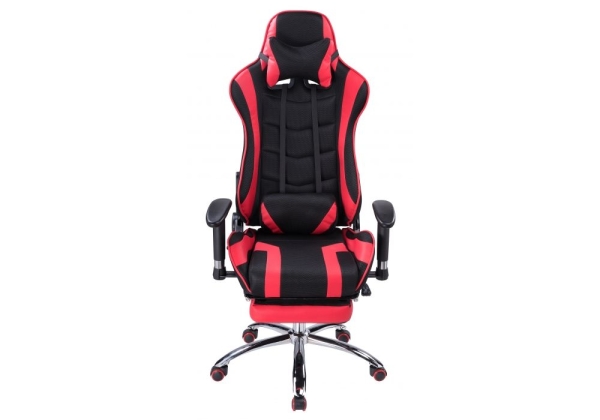 Компьютерное кресло Kano 1 красный, черный