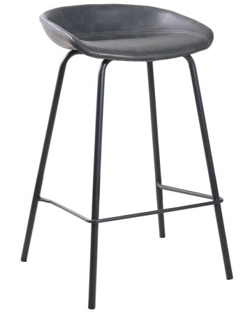 Полубарный стул Loft серый