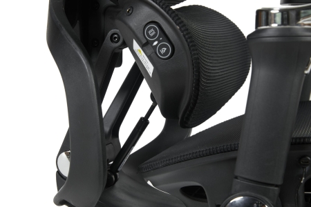 Кресло офисное TopChairs Prodigy с оттоманкой черный