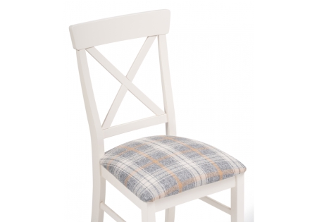 Стул деревянный Калатея ткань слоновая кость Р19