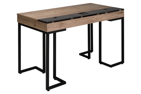 Стол рабочий Loft дуб табак, графит