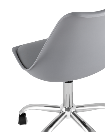 Стул офисный BLOK NEW пластиковый серый