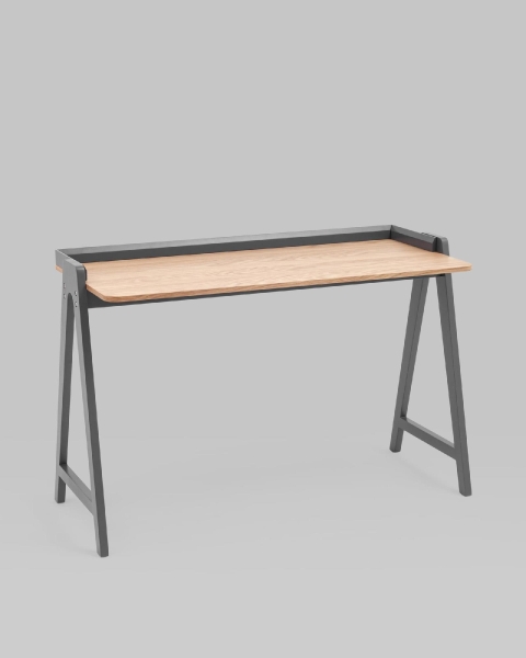 Стол письменный Pyramid 118*53 светлое дерево/серый