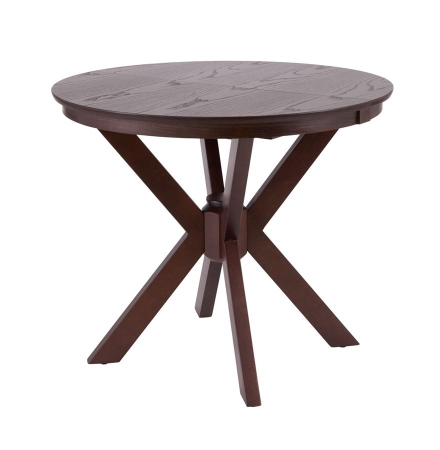 Стол Милан 900 раздвижной темный тон