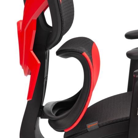 Кресло KingCobra черный и красный