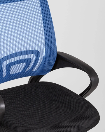 Кресло офисное Simple TopChairs синее