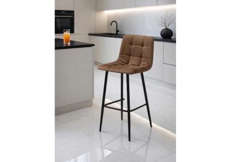 Барный стул Чилли Мини коричневый (zd 233), черный np