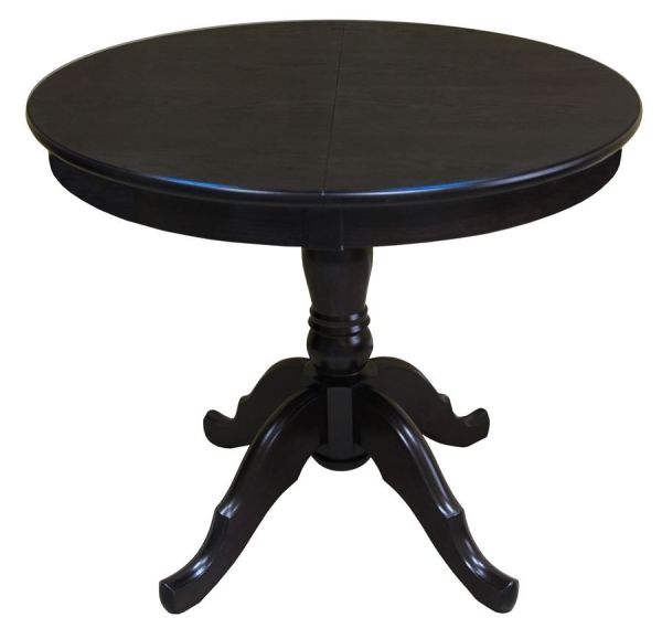 Стол Круглый венге, массив березы, шпон