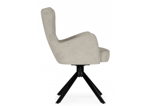 Стул на металлокаркасе Atlanta бежевый, черный