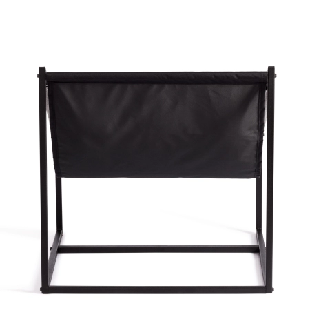 Кресло Charli серый и бежевый, ткань и металл, мягкое сиденье, без подлокотников