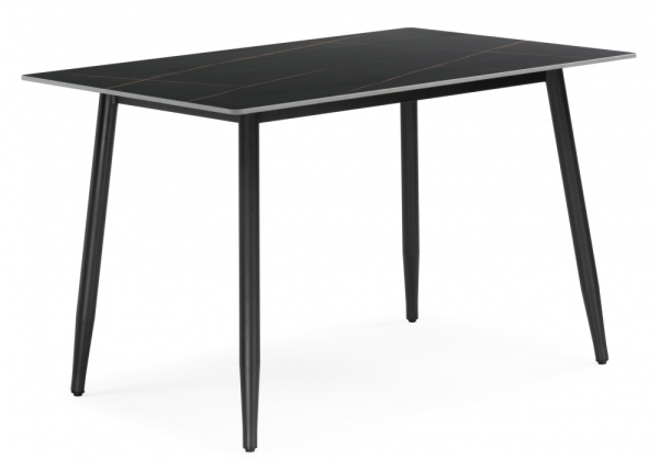 Керамический стол Rion 120 черный мрамор, черный Керамический стол Rion 120 черный мрамор, черный