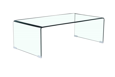 Стол журнальный F-006K прозрачный