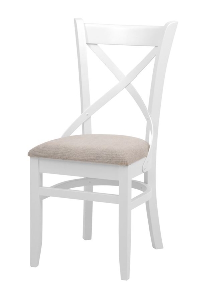Стул "Hugo" белый, бежевый