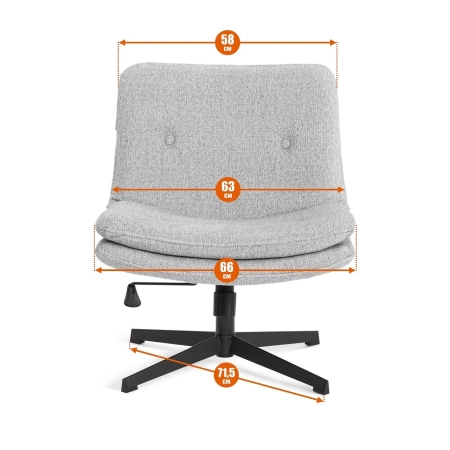 Кресло лаунж Oslo/Осло светло-коричневый