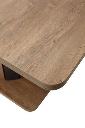 Стол STORK дуб канзас, графит 120