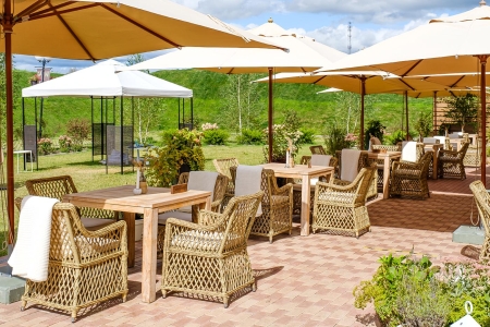 "Латте" плетеное кресло из искусственного ротанга, соломенный