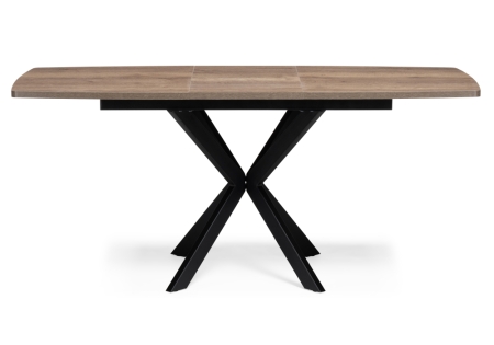 Стол деревянный Палу дуб галифакс табак, черный