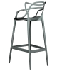 Набор 4 шт Стул барный MASTERS BAR, темно-серый (GR-04)