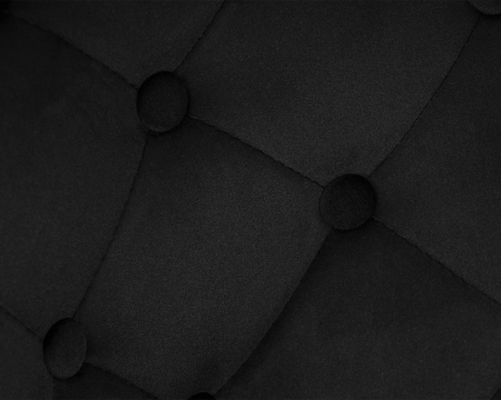 Набор 2 шт Стул барный JOSEPH BLACK, черный велюр (MJ9-101)