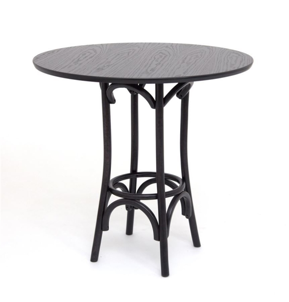 Стол деревянный круглый Зальцбург венге