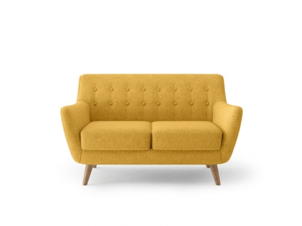 Диван Picasso двухместный горчичный