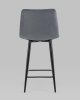 Стул полубарный Джанго велюр темно-серый высота сиденья 60 см