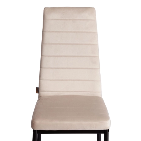 Стул Easy (mod. JSC02-1) молочный, черный