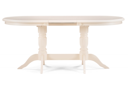 Стол деревянный Эритрин овальный бежевый