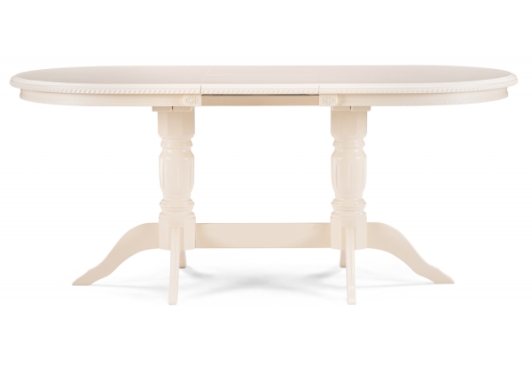 Стол деревянный Эритрин овальный бежевый