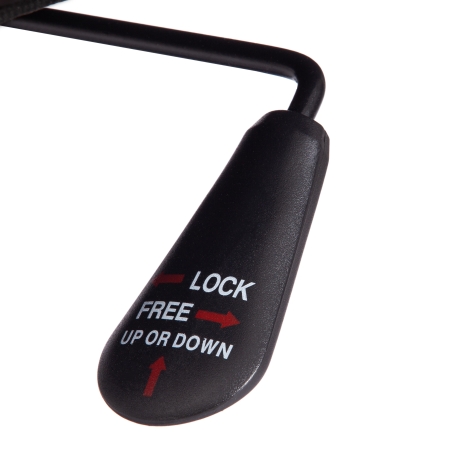 Кресло DRIVER (22) флок и ткань, серый