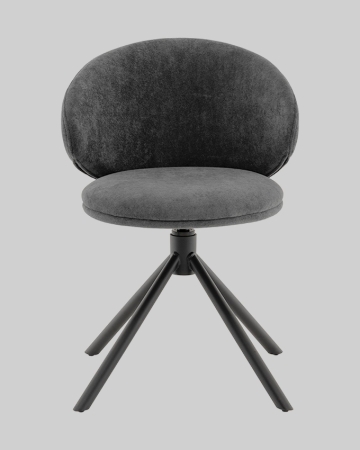 Стул Труфальд велюр темно-серый