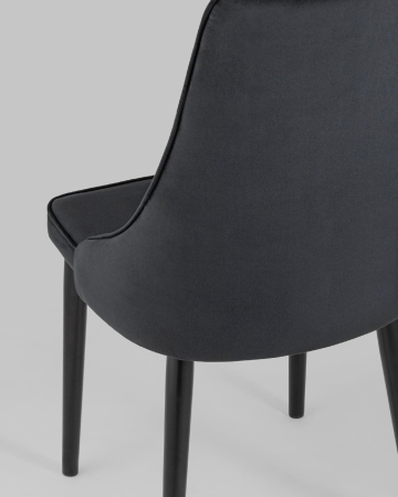 Стул Версаль велюр черный Стул Версаль велюр черный