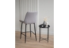 Барный стул Челси светло-серый (zd 960), черный