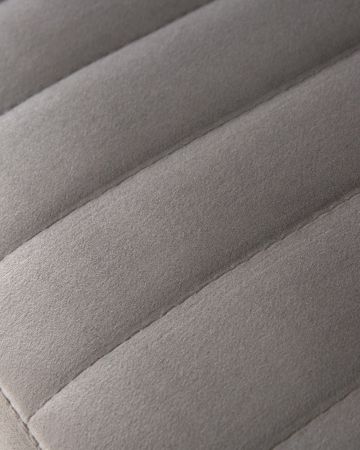 Стул барный CHARLY серый велюр MJ9-75