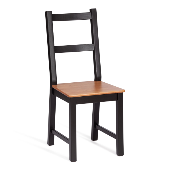 Стул Соната коричневый, дерево, твердое сиденье, без подлокотников Стул Соната коричневый, дерево, твердое сиденье, без подлокотников