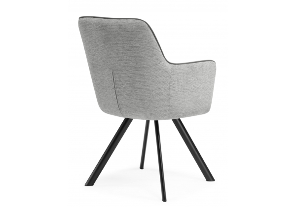 Стул на металлокаркасе Elis серый, темно-серый, черный