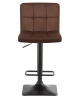Стул барный DOMINIC шоколадный велюр MJ9-111
