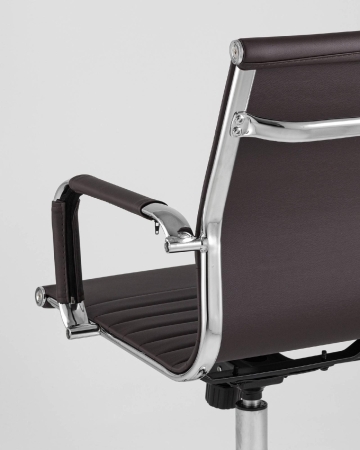 Кресло офисное City S TopChairs коричневое