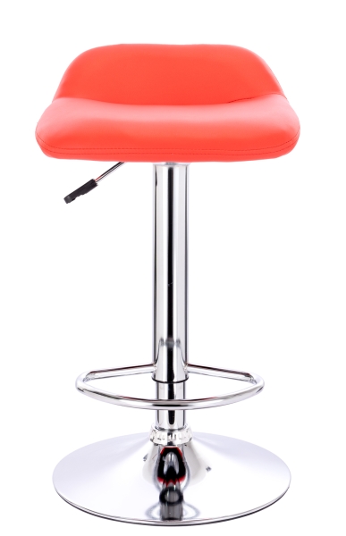 Барный стул Form экокожа красный