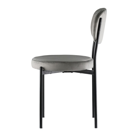 Стул Maso велюр серый