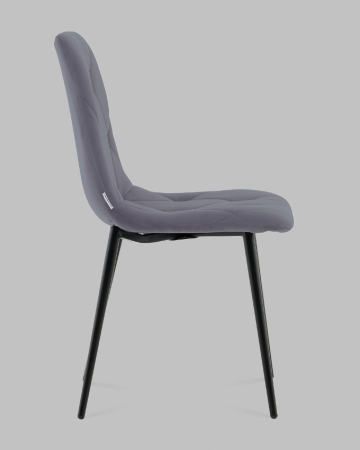 Стул Одди Diamond велюр серый