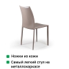 Стул Rolf кожа капучино Стул Rolf кожа капучино
