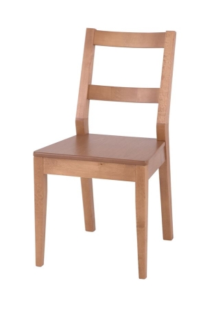 Стул Крафт жесткий, светлый орех