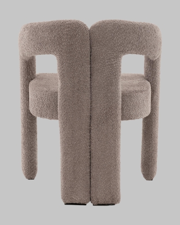 Стул Болинджер букле светло-коричневый