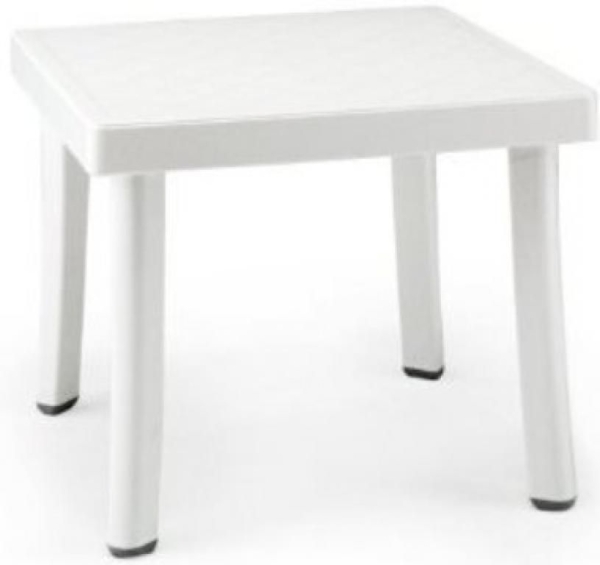 Столик пластиковый для лежака Rodi белый