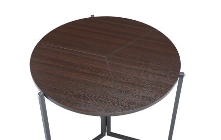 Складной стол B2389 D90 венге