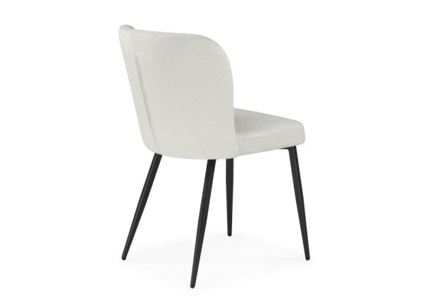 Стул на металлокаркасе Kilian светло-бежевый, черный