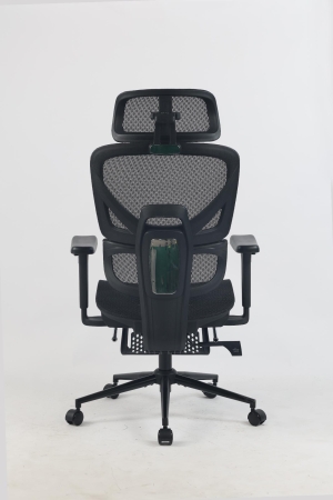 Кресло офисное TopChairs Vertus черная сетка